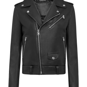 Biker Lederjacke