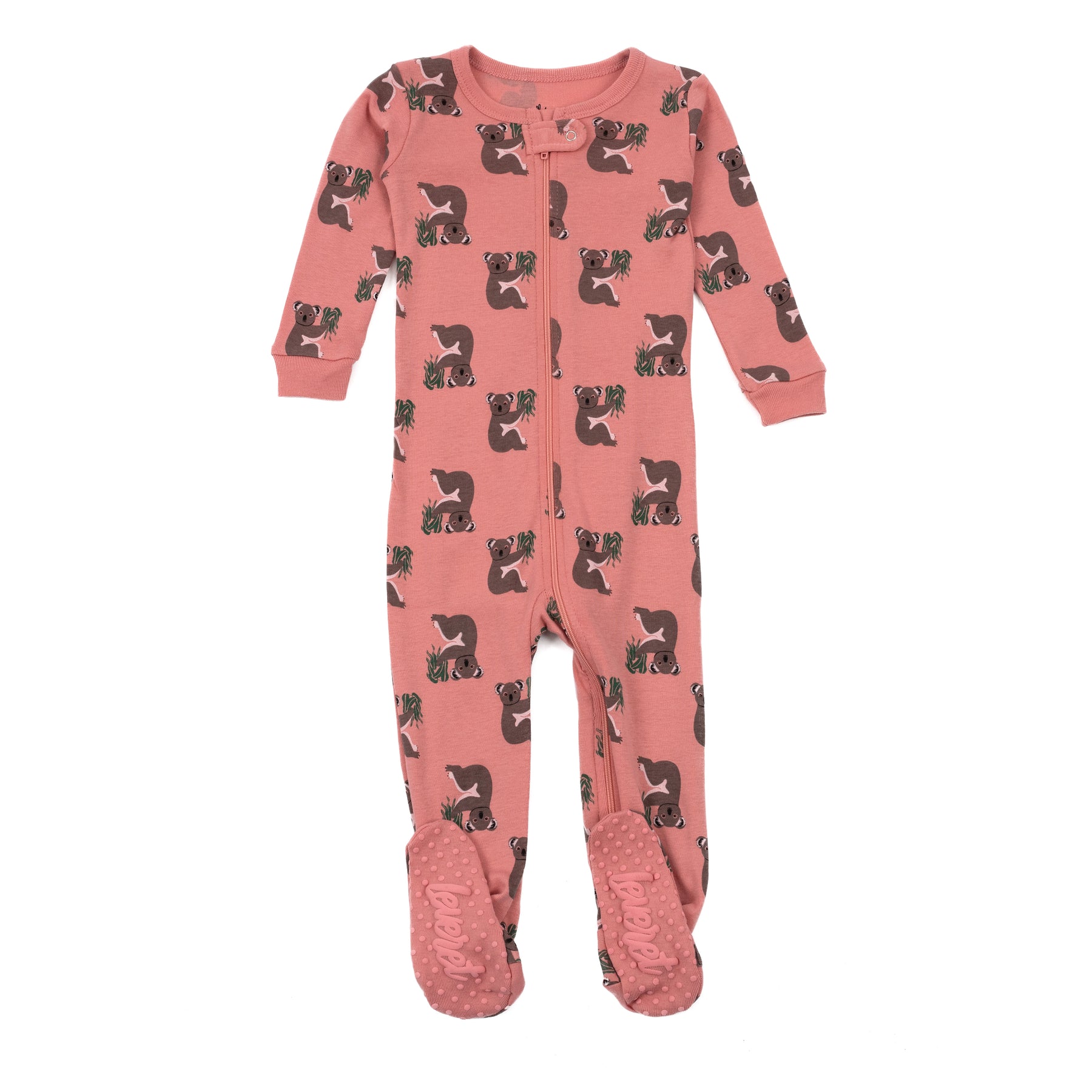 Kinder Fuß Baumwolle Pyjamas Koala Rosa