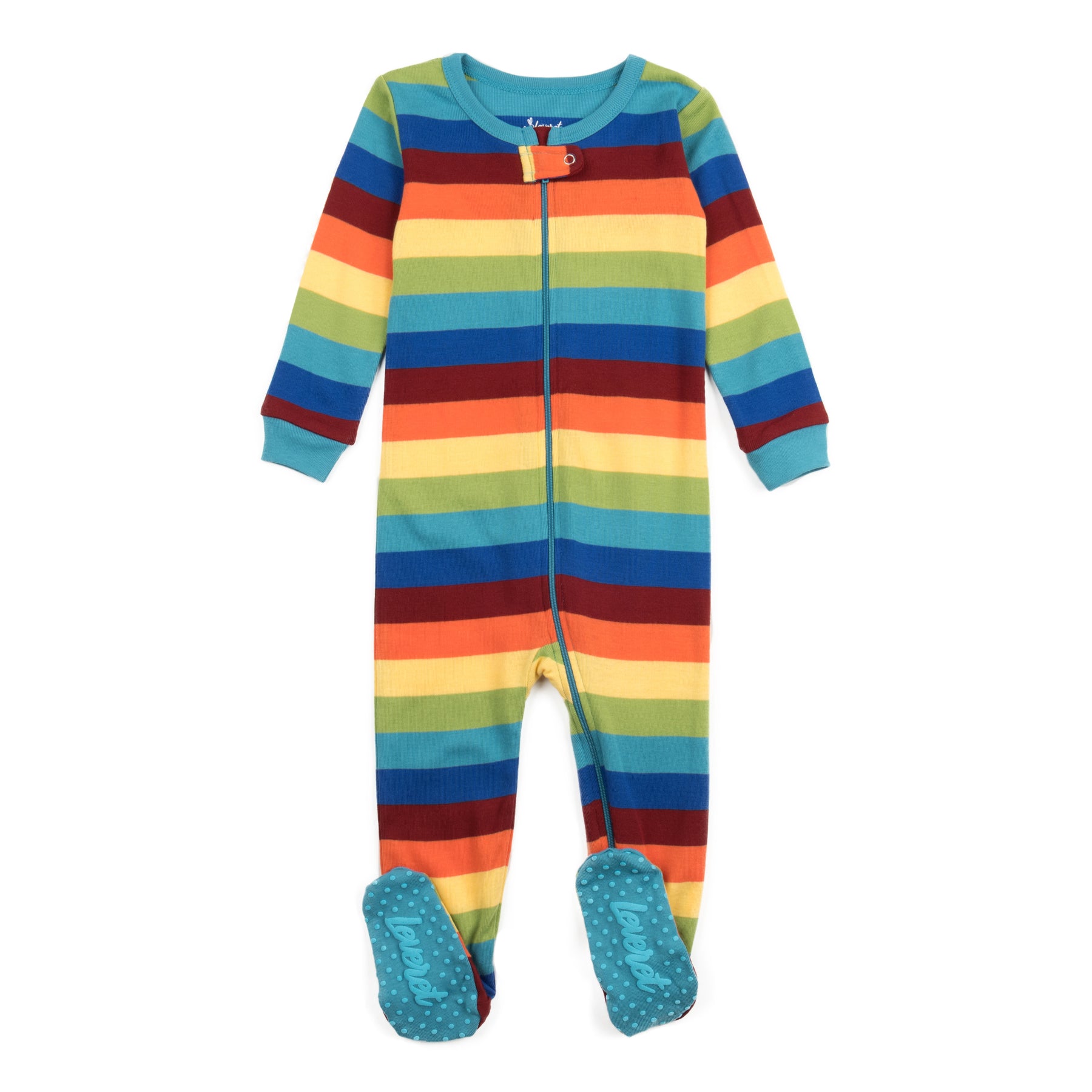 Kinder Fuß Baumwolle Pyjamas Jungen gestreift
