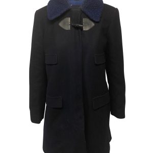 See by Chloe Wintermantel aus marineblauem Polyester 7766518923324