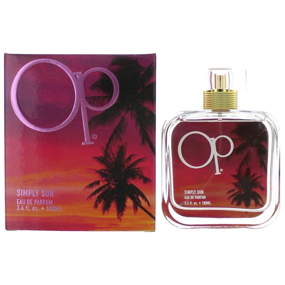OP Simply Sun von Ocean Pacific, 3.4 oz Eau de Parfum Spray für Damen