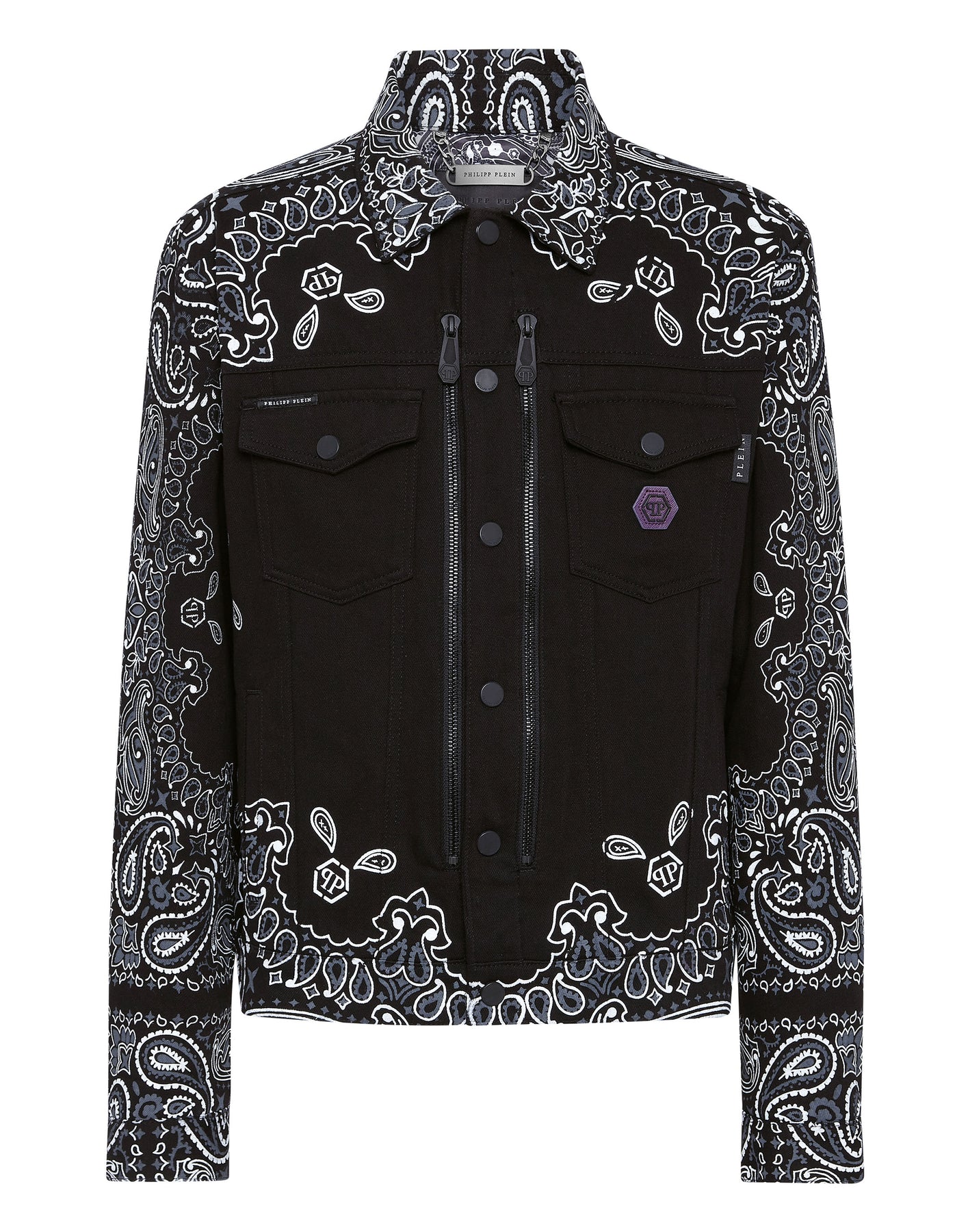 Jeansjacke Paisley Bandana