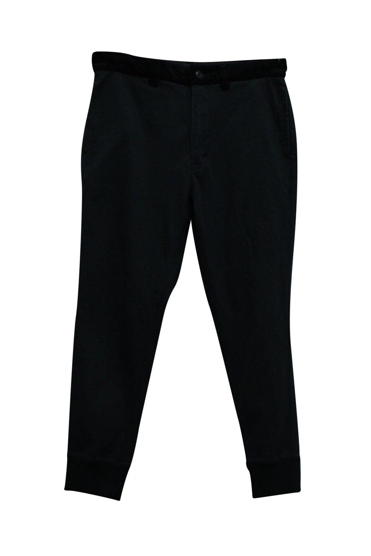 Junya Watanabe Comme des Garçons Hose aus schwarzer Baumwolle