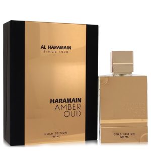 Al Haramain Amber Oud Gold Edition von Al Haramain Eau de Parfum Spray (Unisex) 4 oz für Damen