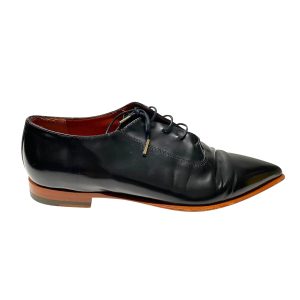Acne Studios Martha Oxfords aus schwarzem Leder