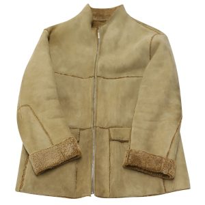 Ermenegildo Zegna Scherjacke aus braunem Wildleder 7766497820732
