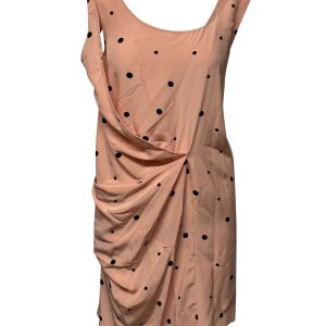 Marni Polka Dot Kleid aus rosa Seide 7766497165372