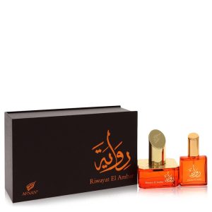 Riwayat El Ambar by Afnan eu de parfum spray + kostenlos .67 oz reise edp spray 1.7 oz für Damen 7827797671996