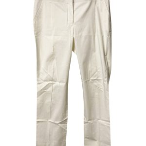 Salvatore Ferragamo weiße Hose aus weißer Seide 7766538027068