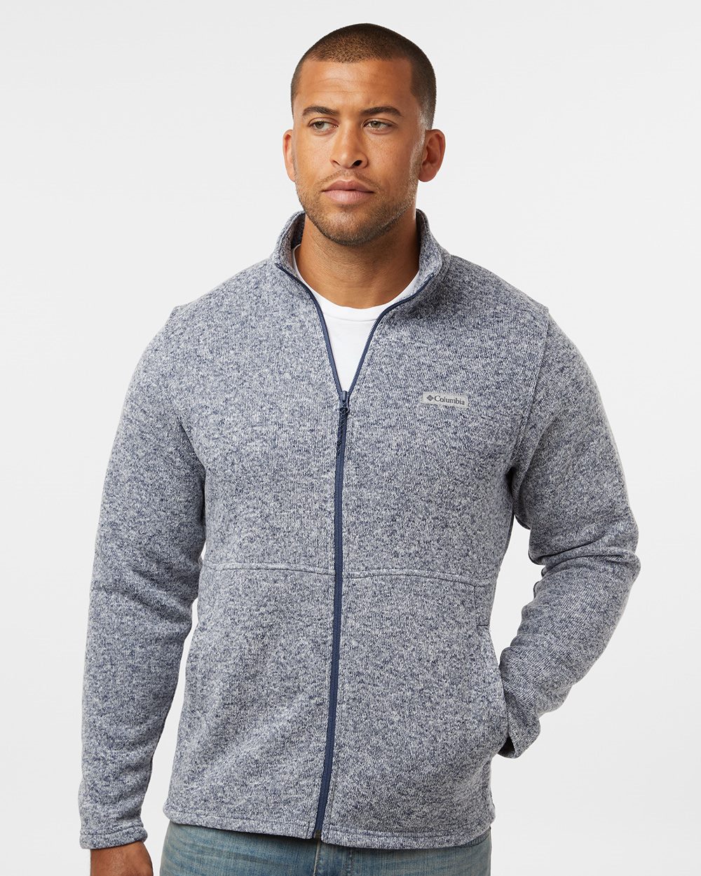 Columbia Herren Alto Pass Fleece Jacke mit durchgehendem Reißverschluss