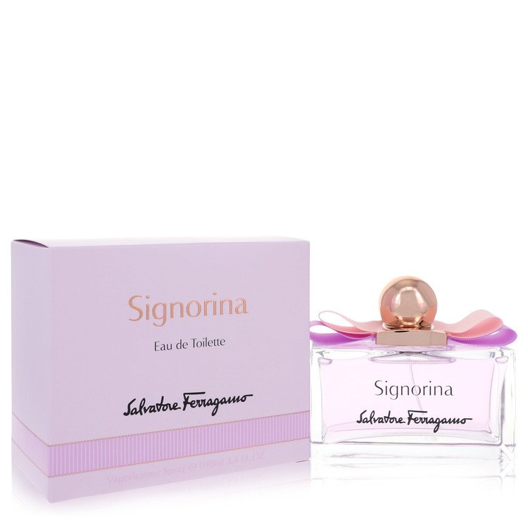 Signorina von Salvatore Ferragamo Eau de Toilette Spray 3.4 oz Damen