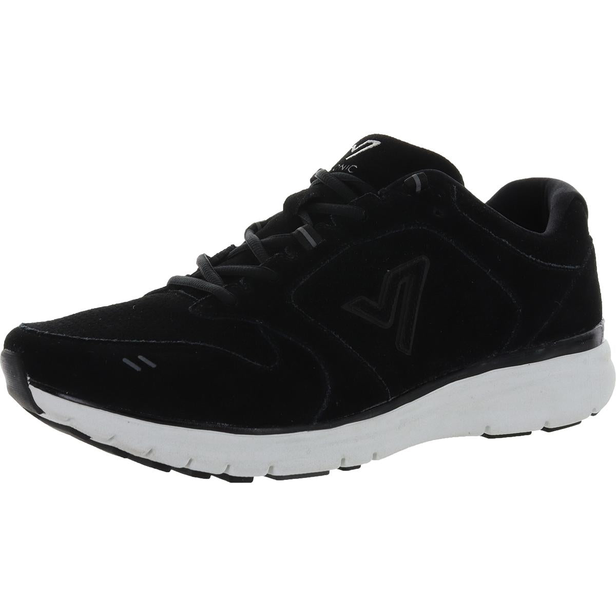 Schwarze Leder Lifestyle Sneaker