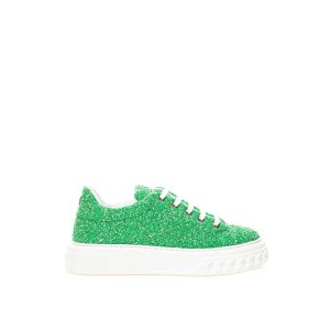 Casadei Emerald Elegance Leder Damen Sneaker