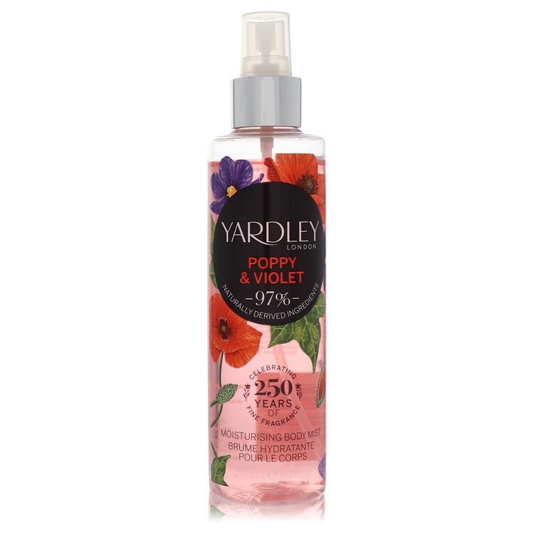 Yardley Poppy & Violet von Yardley London Body Mist 6,8 oz für Damen