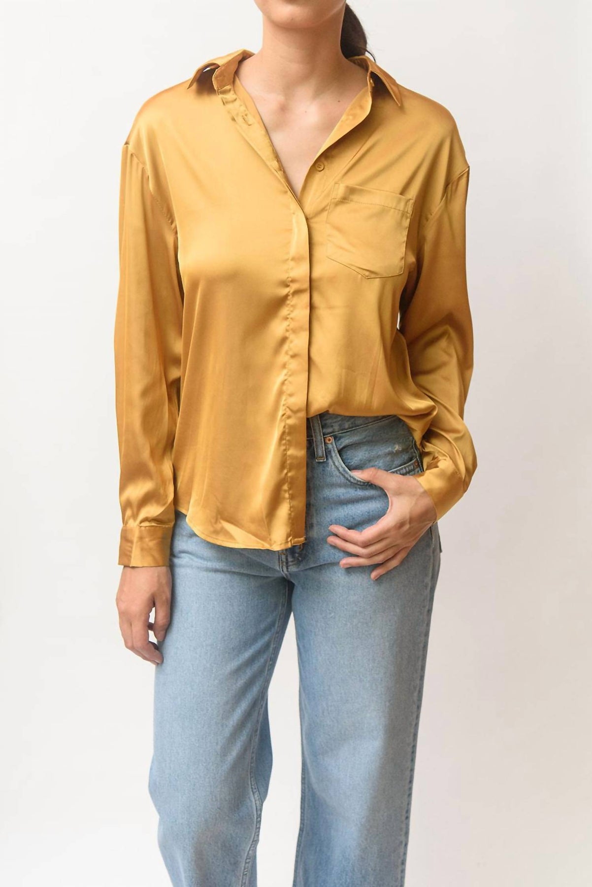 Bella Bluse im goldenen