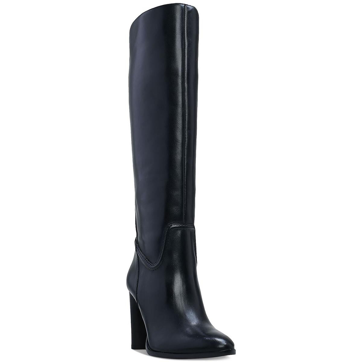 Evangee Leder hohe Stiefel