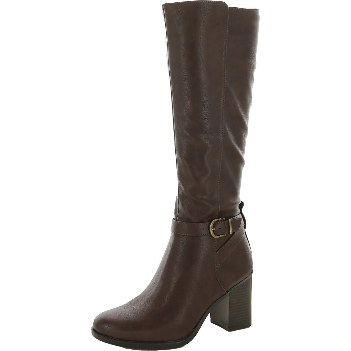 Joslynn Kunstleder Kniehohe Stiefel