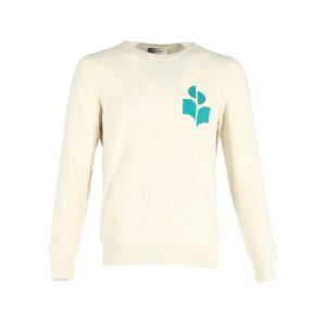 Isabel Marant Étoile Evans Pullover aus beige Baumwolle