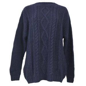 Miu Miu Knitted Pullover in Marineblau Kaschmirwolle 7766542778428