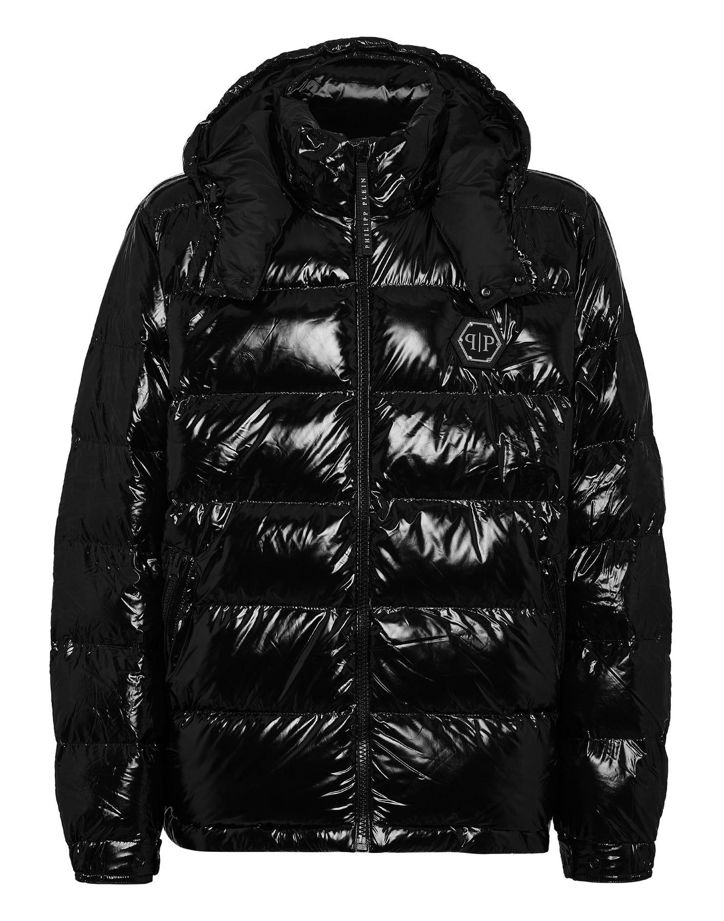 Nylon Daunenjacke