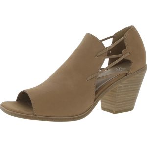 Alfie Damen Nubuck offene Zehe Block Absatzschuhe