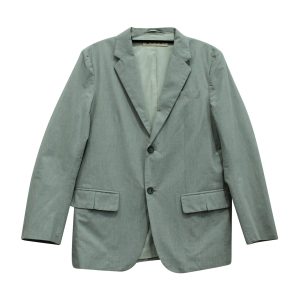 Marni Blazer Anzug und Hose aus grauer Baumwolle