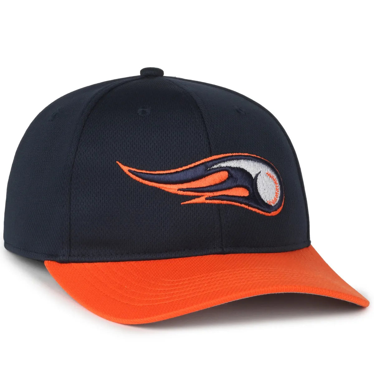 Outdoor Cap Bowling Grün Hot RodsTM MiLB® Replica Strukturierter Solid Panel Hut ( MIN-350 )