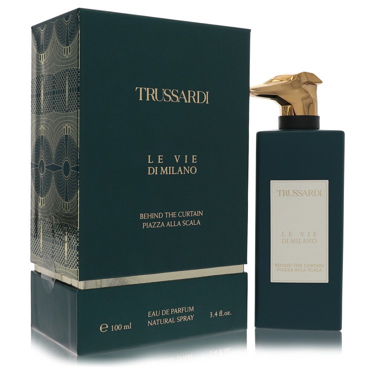 Behind The Curtain Plazza Alla Scala von Trussardi Eau de Parfum Spray (Unisex) 3.4 oz für Herren