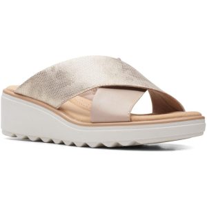 Jillian Gem Cushioned Footbed Open Toe Wedge Sandalen