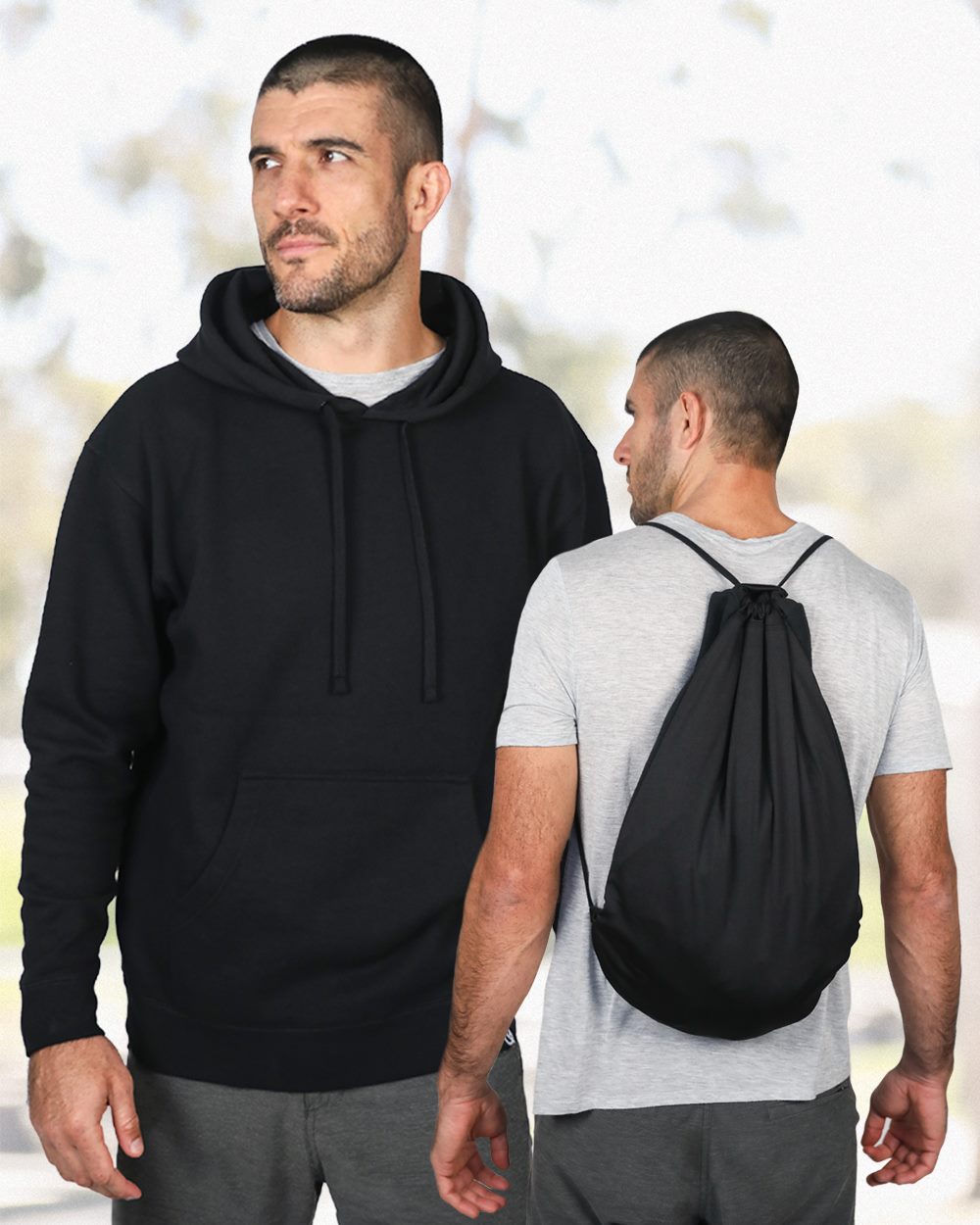 Quikflip Herren Kimura Pullover mit Kapuze Sweatshirt