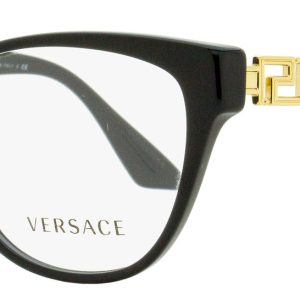 Versace Greca Brillen für Damen VE3292 GB1 Schwarz/Gold 54mm