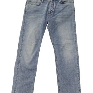 Acne Studios River Marble Jeans aus blauer Baumwolle