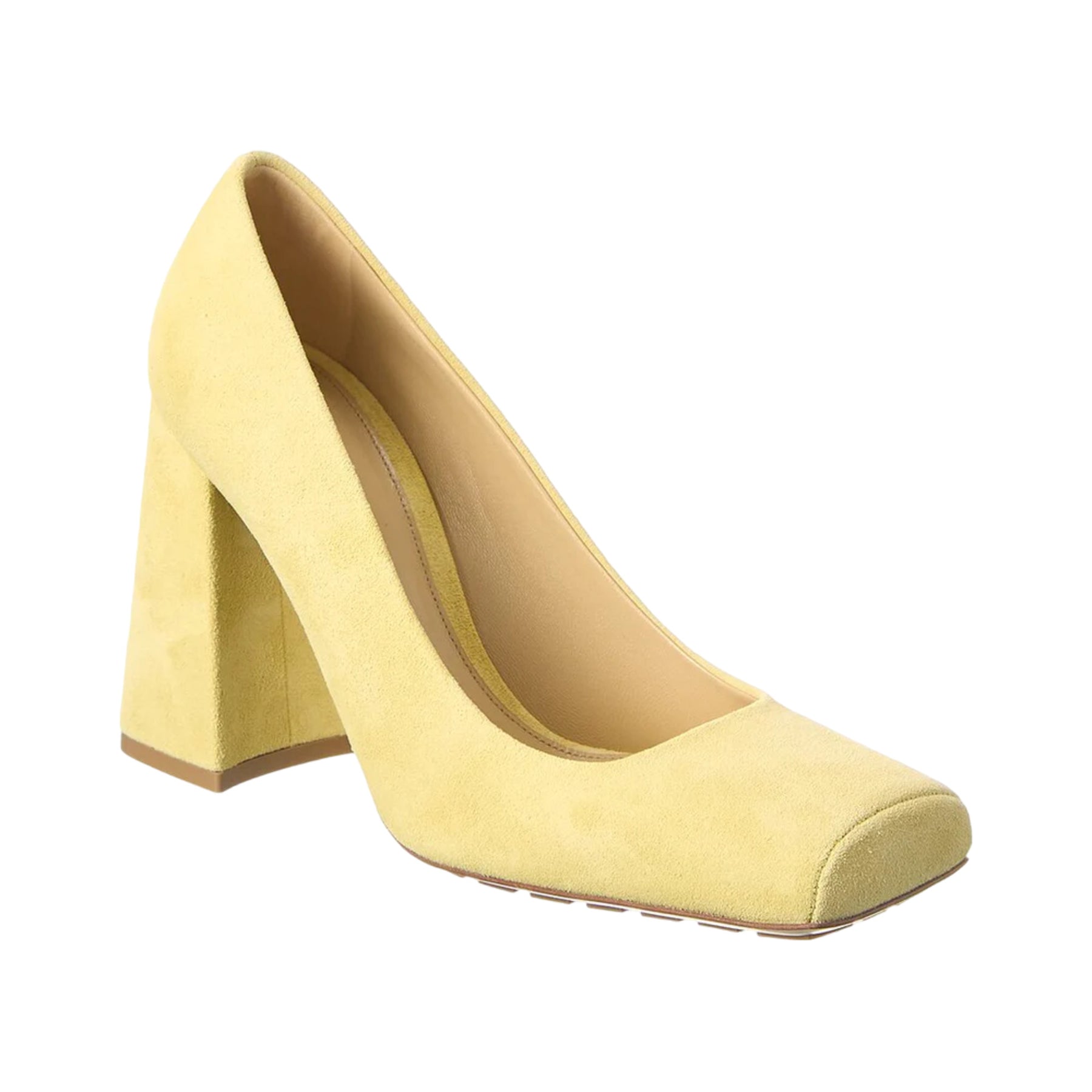 Bottega Veneta Wildleder Turm Pumps