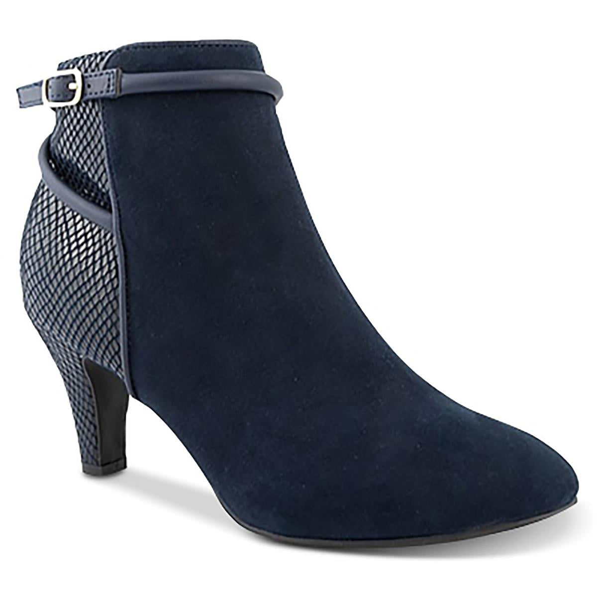 Melinaa Kunstleder Mandel Toe Booties