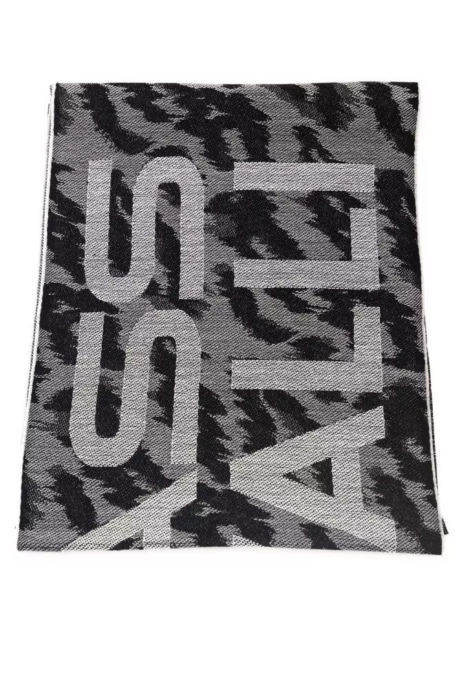 Cavalli Class Exquisite Animalier Fantasy Logo Herren Schal