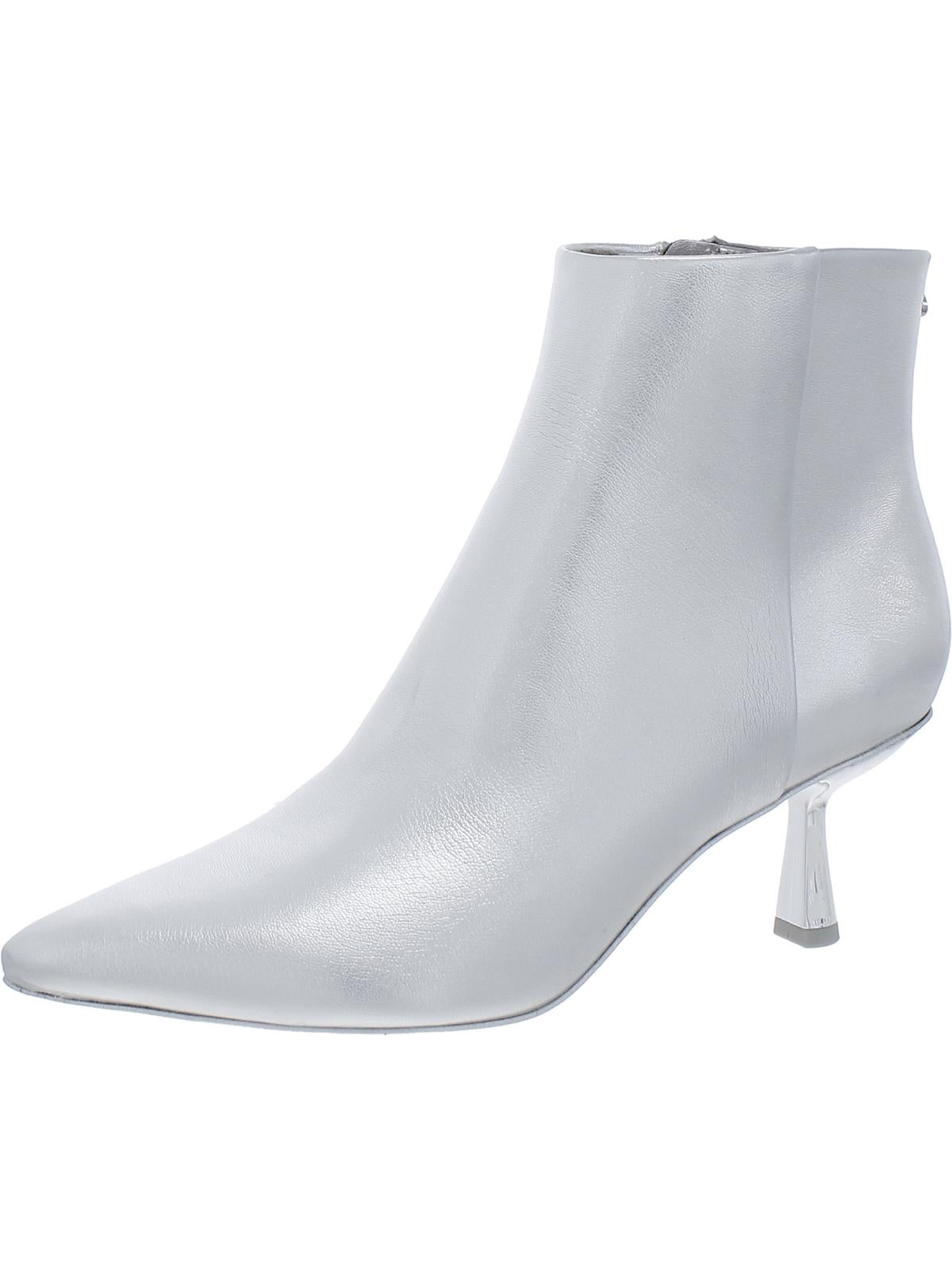 Suzie Damen Metallic Spitze Zehen Stiefeletten