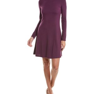 Vince Mock T-Shirt Kleid