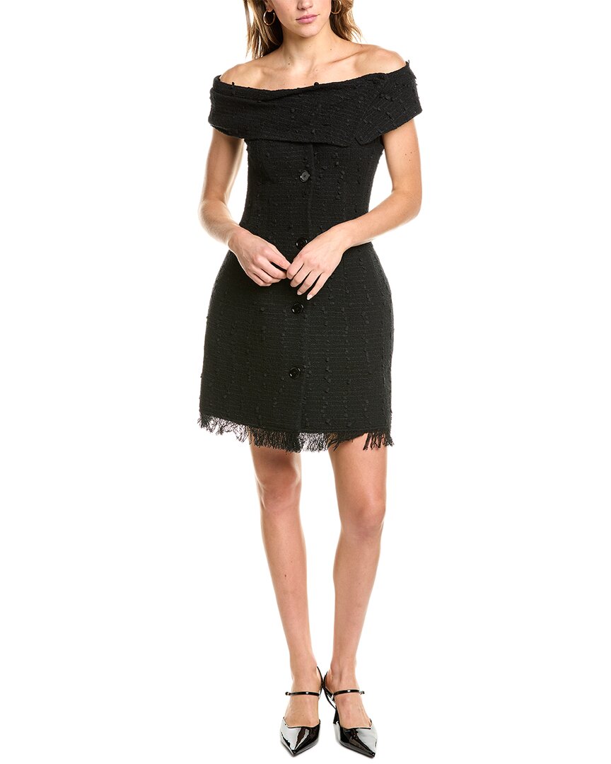 Oscar de la Renta Kleid aus Seide mit Blumenmuster