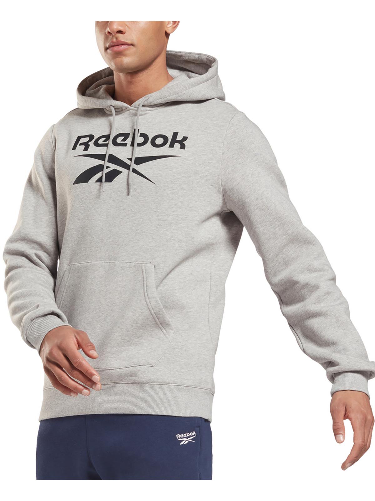 Herren Marled Logo Kapuzenpullover