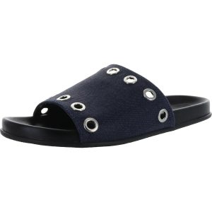 Grommet Flat Slide Sandalen