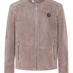 Wildleder gepolsterte Jacke