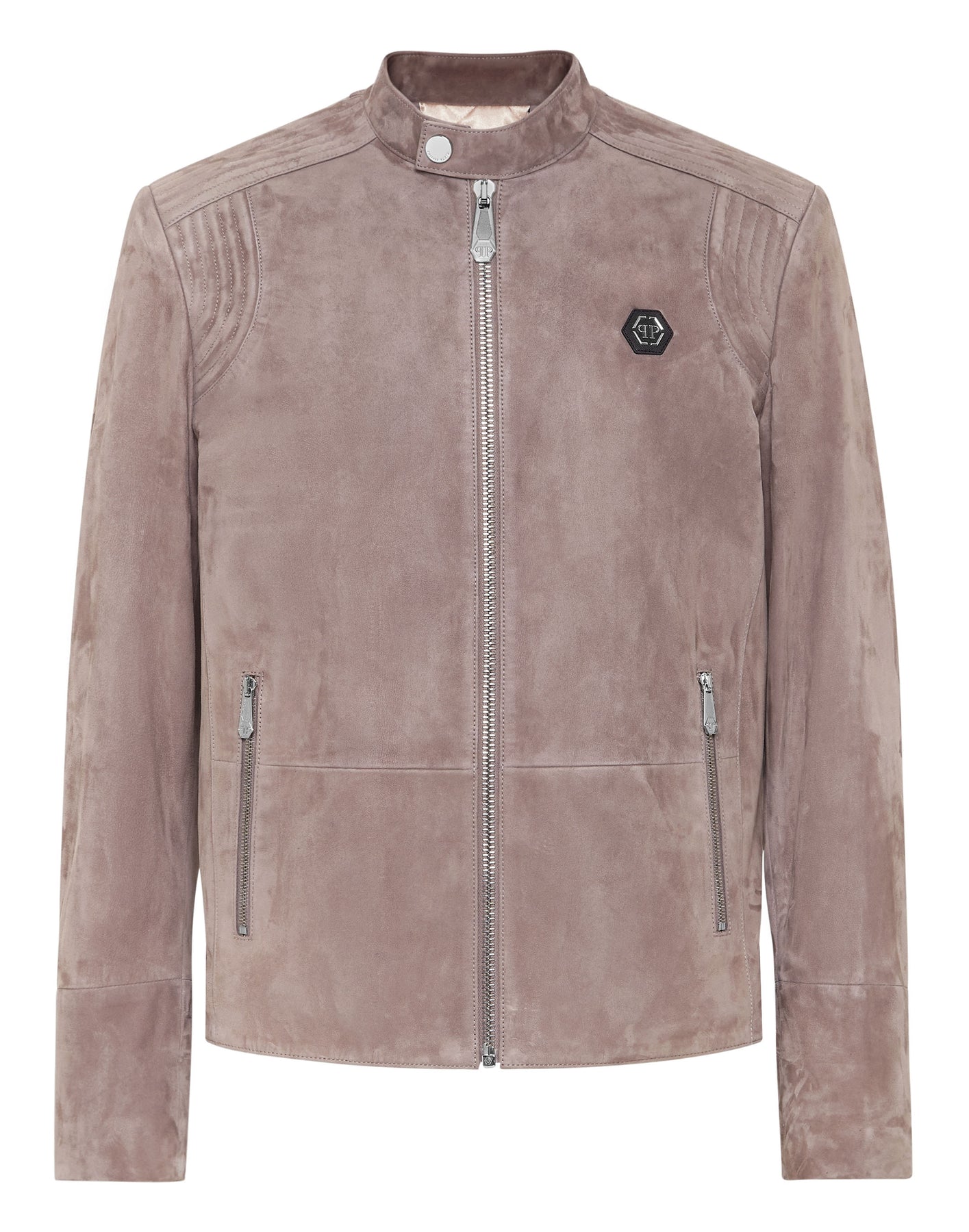 Wildleder gepolsterte Jacke