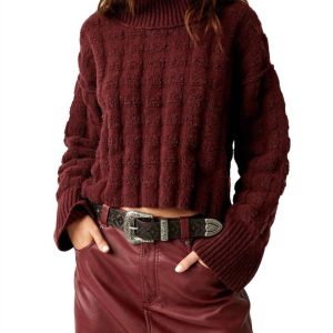 Soul Searcher Moc Pullover im Wein