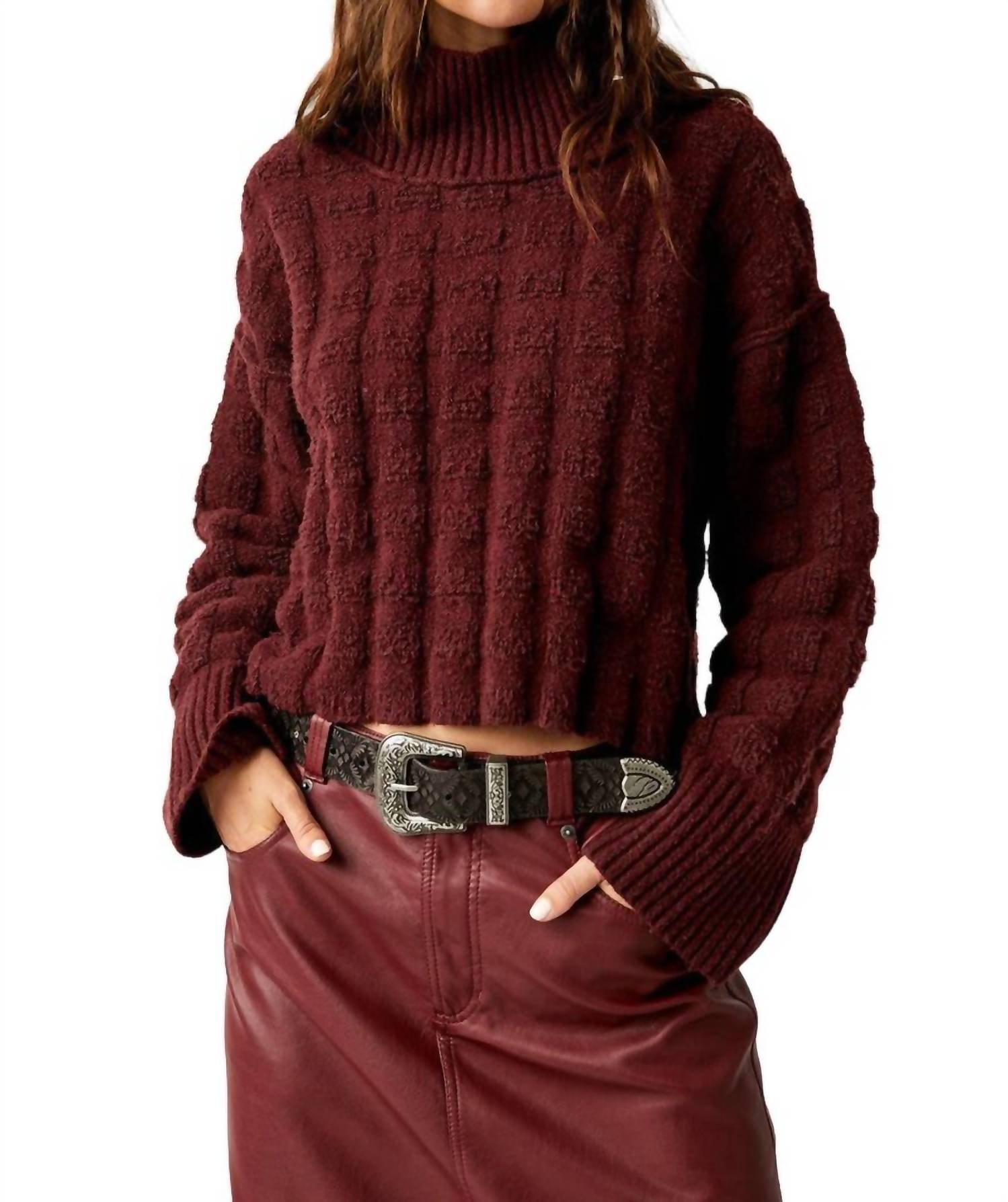 Soul Searcher Moc Pullover im Wein