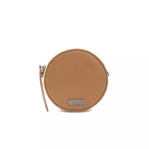 Pompei Donatella Elegant Small Oval Leder Crossbody Damen Tasche