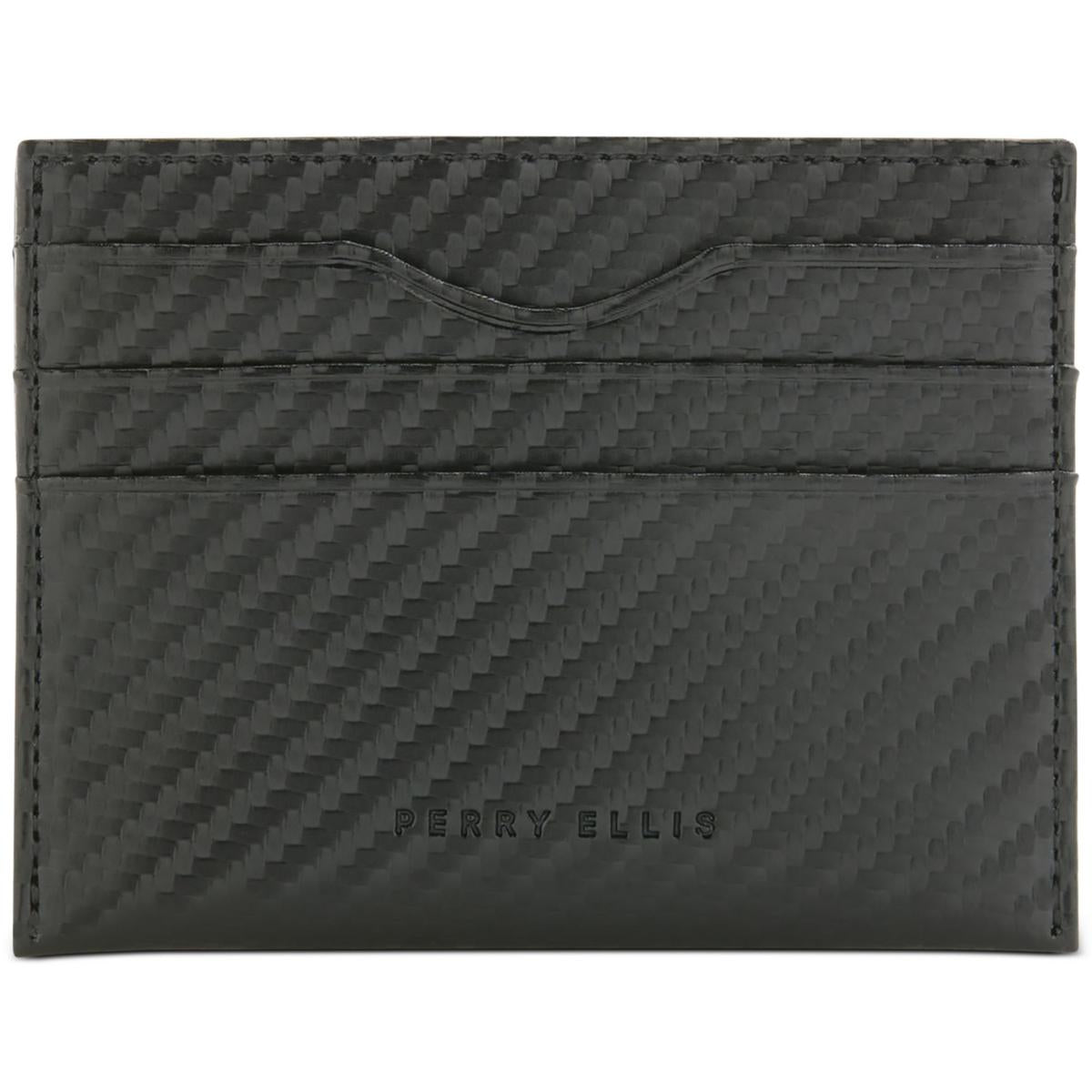 Kohlefaser-Leder Slim Card Case