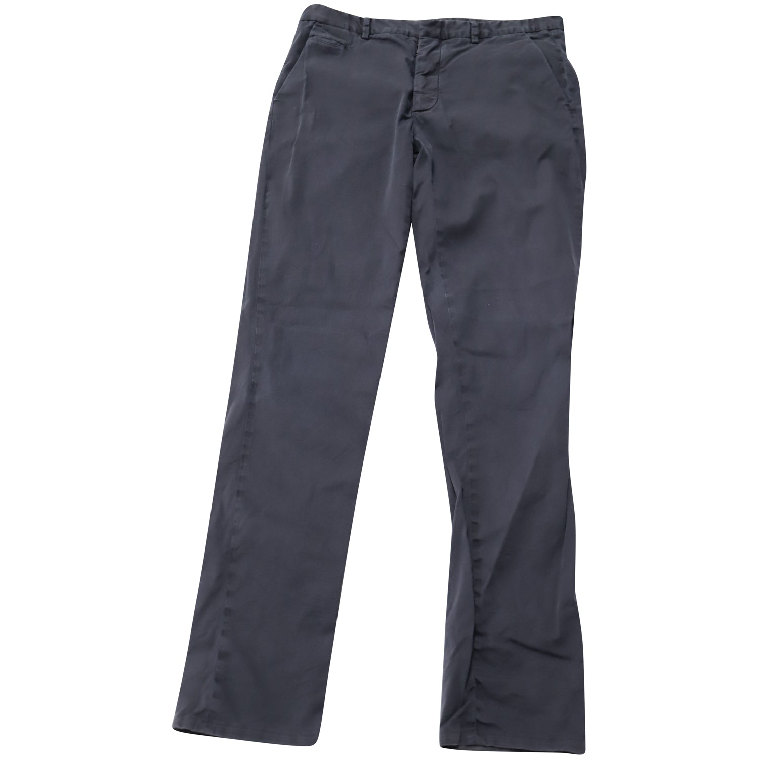 Maison Martin Margiela – Chino-Hose aus Baumwolle in Marineblau
