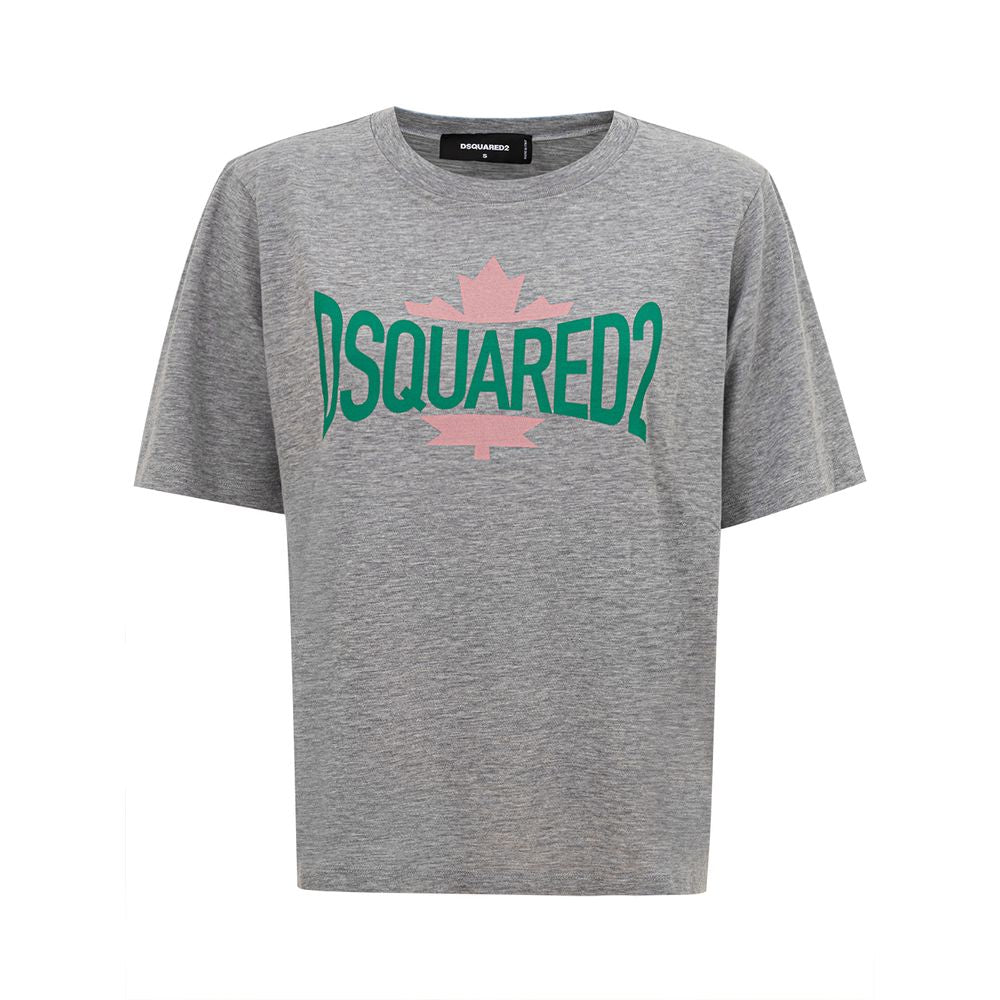 Dsqua2 Chic Baumwoll-T-Shirt für die moderne Frau