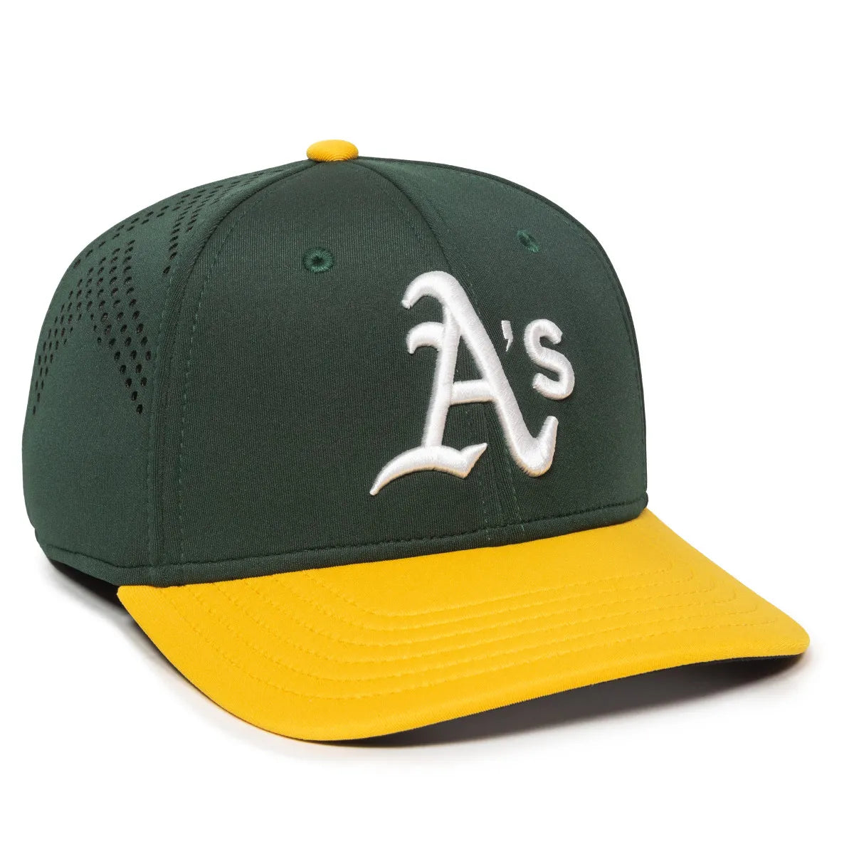 Outdoor Cap Oakland AthleticsTM MLB® Replika strukturiert MLB-600 Hut