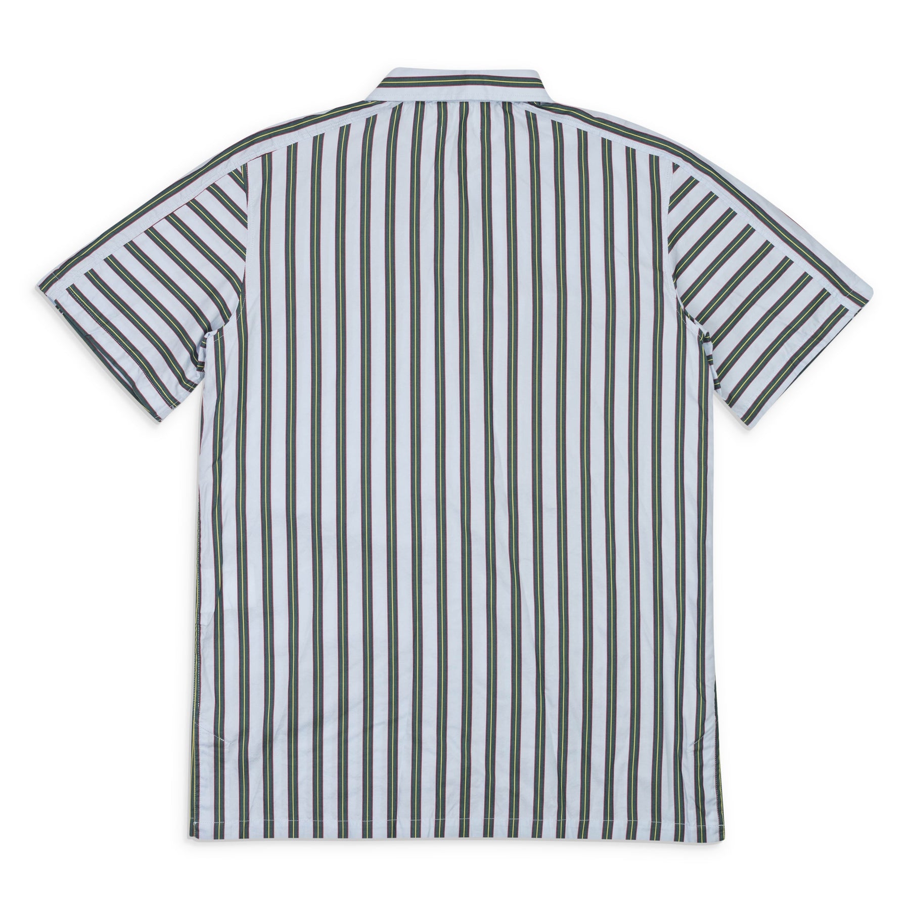 UNIVERSITY STRIPE GRÜN CAMP Hemd POPLIN